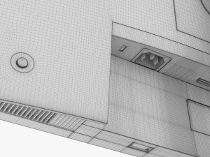 Dell デジタル ハイエンド液晶 24 インチ モニター 3Dモデル