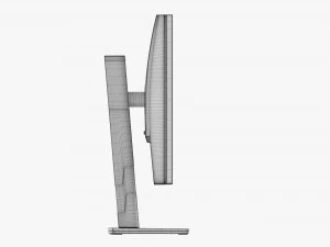 Dell デジタル ハイエンド液晶 24 インチ モニター 3Dモデル