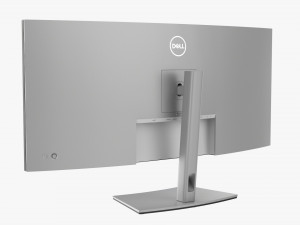 Dell Ultrasharp Lcd 38 Curved Inch Monitor 3D Model