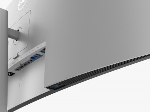 Dell Ultrasharp Lcd 38 Curved Inch Monitor 3D Model