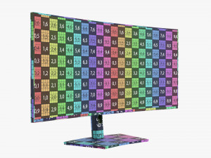 Dell Ultrasharp Lcd 38 Curved Inch Monitor 3D Model