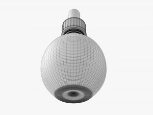 Damlalıklı Şişe Yuvarlak 3D Model