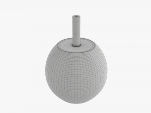Dropper Bottle Round 3D Model