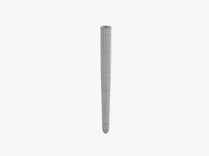 Dropper Bottle Round 3D Model