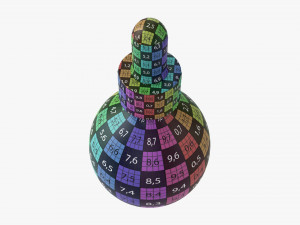 Dropper Bottle Round 3D Model