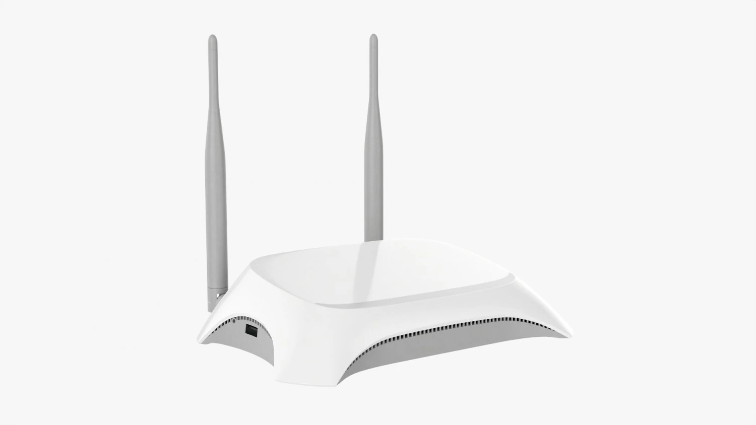 Dual Band Wireless Router 3g-4g 3D Model .c4d .max .obj .3ds .fbx .stl .blend 