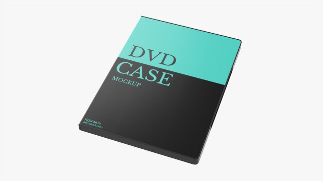 Dvd Case Closed 3D Модель .c4d .max .obj .3ds .fbx .stl .blend 