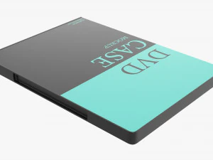 Dvd Case Closed 3D Model