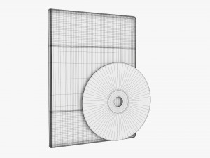 DVD Case Closed With Disc Mockup 3D Model