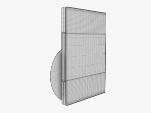 DVD Case Closed With Disc Mockup 3D Model