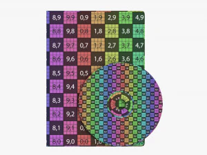DVD Case Closed With Disc Mockup 3D Model