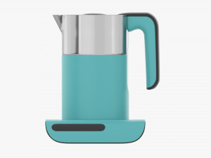 Electric Modern Kettle 02 Model 3D