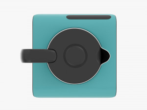 Electric Modern Kettle 02 Model 3D