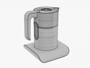 Chaleira El&eacute;trica Moderna 02 Modelo 3D