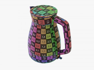 Electric Modern Kettle 03 Modello 3D