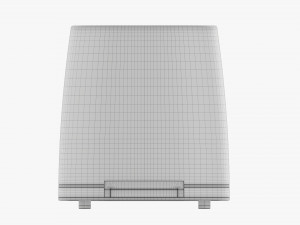Electric Modern Toaster Black 3D 모델