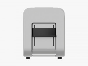 Electric Modern Toaster White 3D Модель