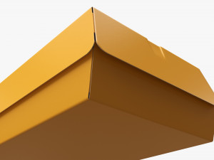 Fast Food Paper Box 01 Modello 3D