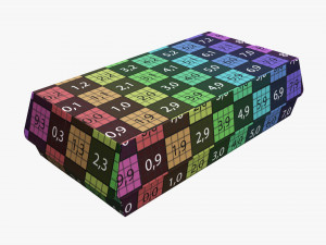 Fast Food Paper Box 01 Modello 3D