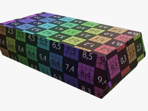 Fast Food Paper Box 01 Modello 3D
