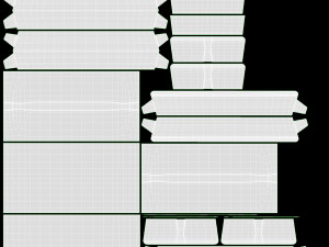 Fast Food Paper Box 01 Modello 3D