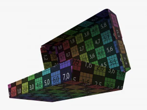 Fast Food Paper Box 01 Large Open 3D Model