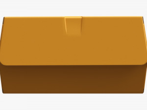 Fast Food Paper Box 02 3D-Modell
