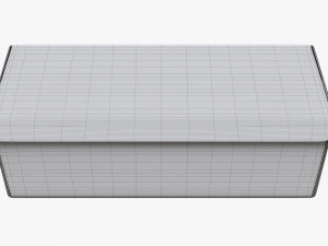 Fast Food Paper Box 02 3D-Modell