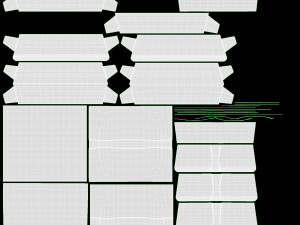 Fast Food Paper Box 02 Large Open 3D-Modell