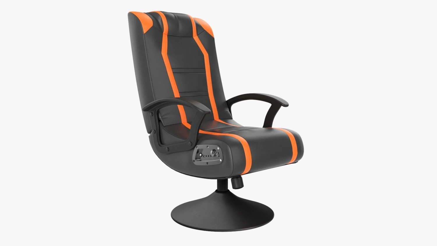 Gaming Chair With Integrated Audio 3D Model .c4d .max .obj .3ds .fbx .stl .blend