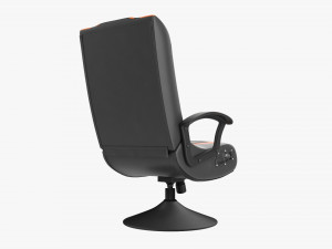 Gaming Chair With Integrated Audio 3D मॉडल
