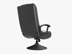 Gaming Chair With Integrated Audio 3D Model