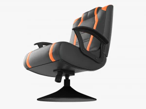 Gaming Chair With Integrated Audio 3D Model