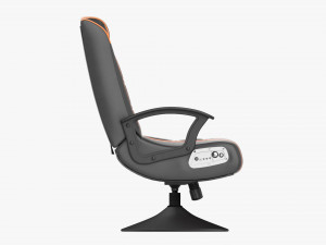 Gaming Chair With Integrated Audio 3D मॉडल