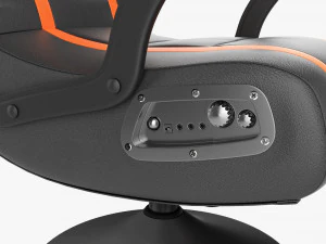 Gaming Chair With Integrated Audio 3D Model