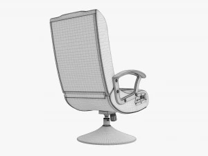 Gaming Chair With Integrated Audio 3D Model