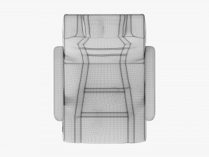 Gaming Chair With Integrated Audio 3D मॉडल