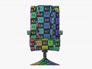 Gaming Chair With Integrated Audio 3D मॉडल