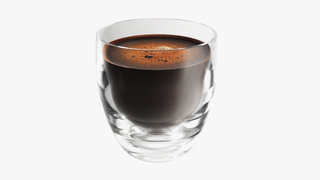 Glass Transparent Coffee Mug Without Handle 01 3D-Modell .c4d .max .obj .3ds .fbx .stl .blend 