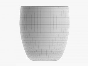 Glass Transparent Coffee Mug Without Handle 01 3D-Modell