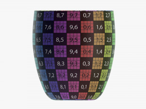 Glass Transparent Coffee Mug Without Handle 01 3D-Modell