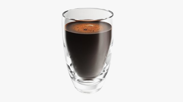 Glass Transparent Coffee Mug Without Handle 02 3D-Modell .c4d .max .obj .3ds .fbx .stl .blend 