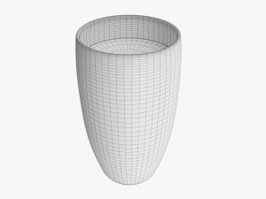 Glass Transparent Coffee Mug Without Handle 02 3D-Modell