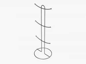 Suporte para seis canecas de cozinha Modelo 3D