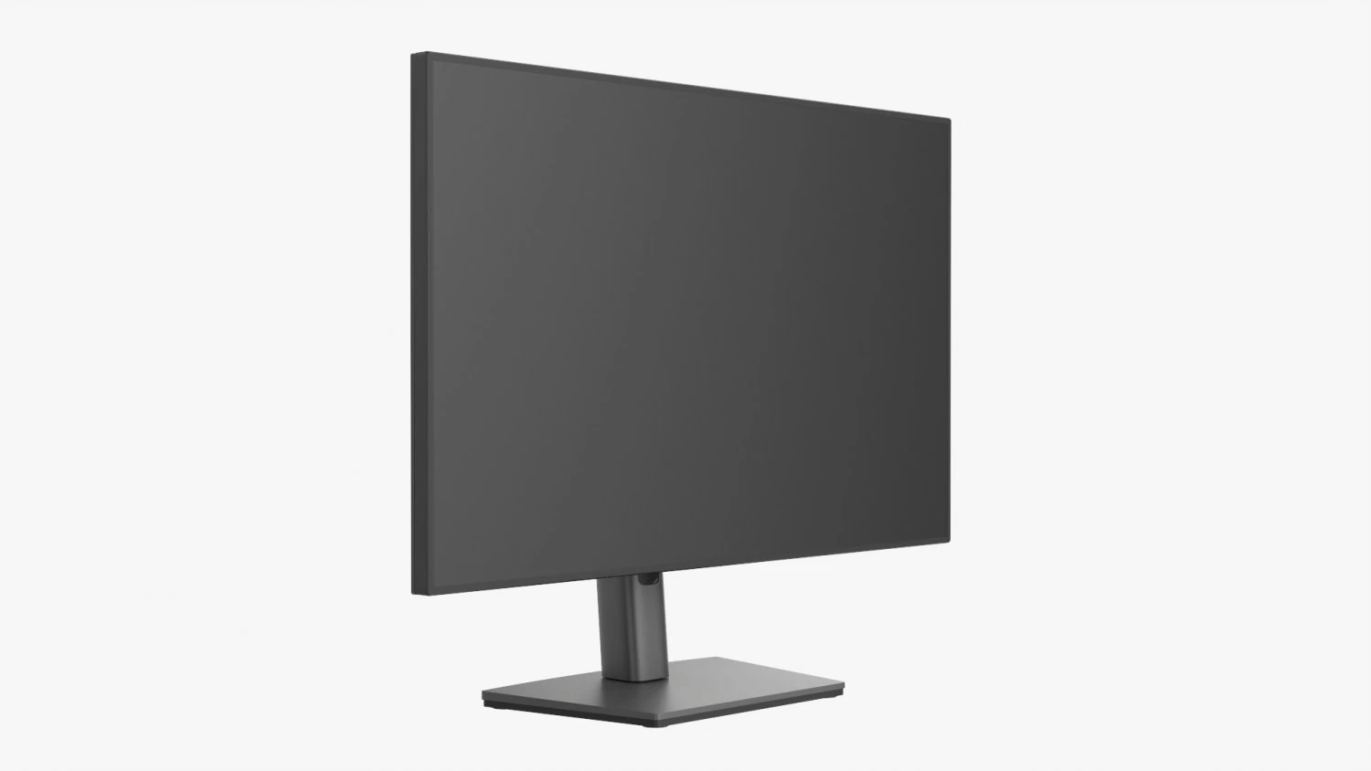 LCD 24-Inch Monitor 3D Model .c4d .max .obj .3ds .fbx .stl .blend