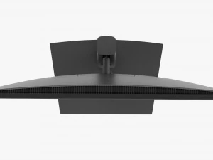 LCD 24-Inch Monitor 3D Model