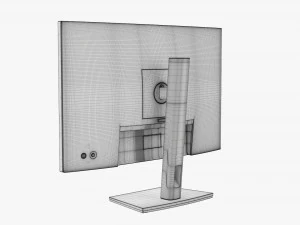 LCD 24-Inch Monitor 3D Model