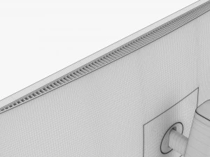LCD 24-Inch Monitor 3D Model