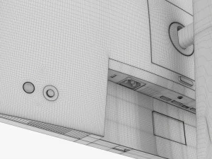 LCD 24-Inch Monitor 3D Model