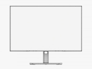 LCD 24-Inch Monitor 3D 모델
